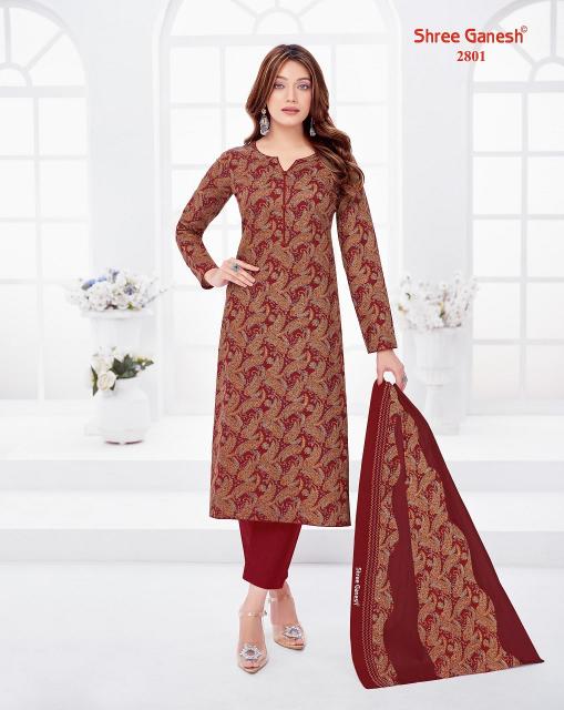 Shree Ganesh Samaiyra Vol-18 – Dress Material - Wholesale Catalog