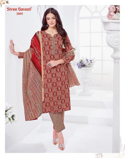 Shree Ganesh Samaiyra Vol-18 – Dress Material - Wholesale Catalog