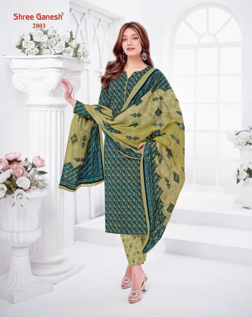 Shree Ganesh Samaiyra Vol-18 – Dress Material - Wholesale Catalog