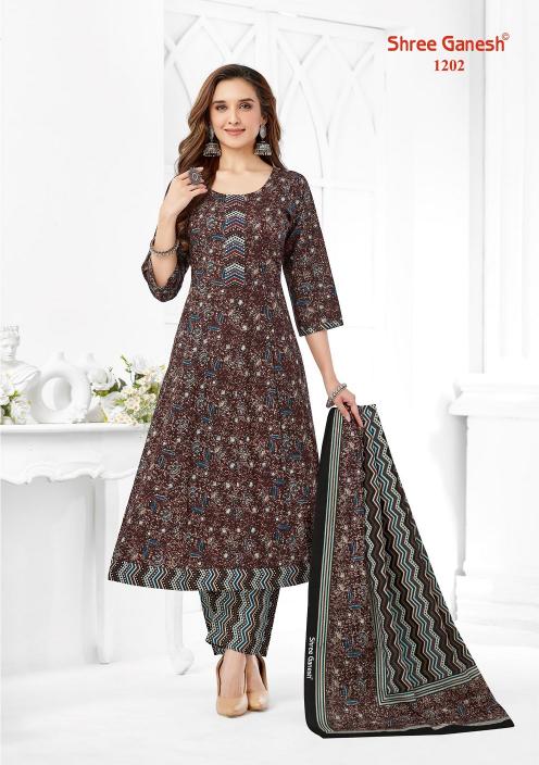 Shree Ganesh Zaanat Vol-2 – Anarkali Style Kurti Pant With Dupatta - Wholesale Catalog