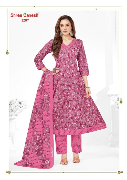 Shree Ganesh Zaanat Vol-2 – Anarkali Style Kurti Pant With Dupatta - Wholesale Catalog