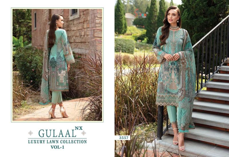 Shree Gulaal Luxury Lawn Vol 1 Nx Catalog bridal pakistani salwar suits