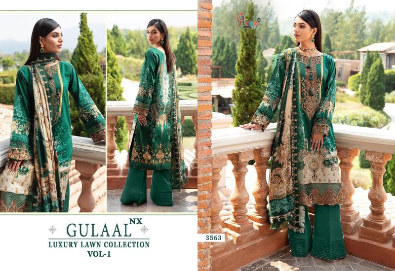 Shree Gulaal Luxury Lawn Vol 1 Nx Catalog bridal pakistani salwar suits