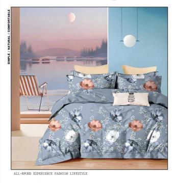 Siara 108X108(9ftX9ft) King size cotton premium bedsheets