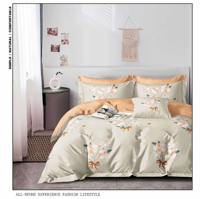 Siara 108X108(9ftX9ft) King size cotton premium bedsheets