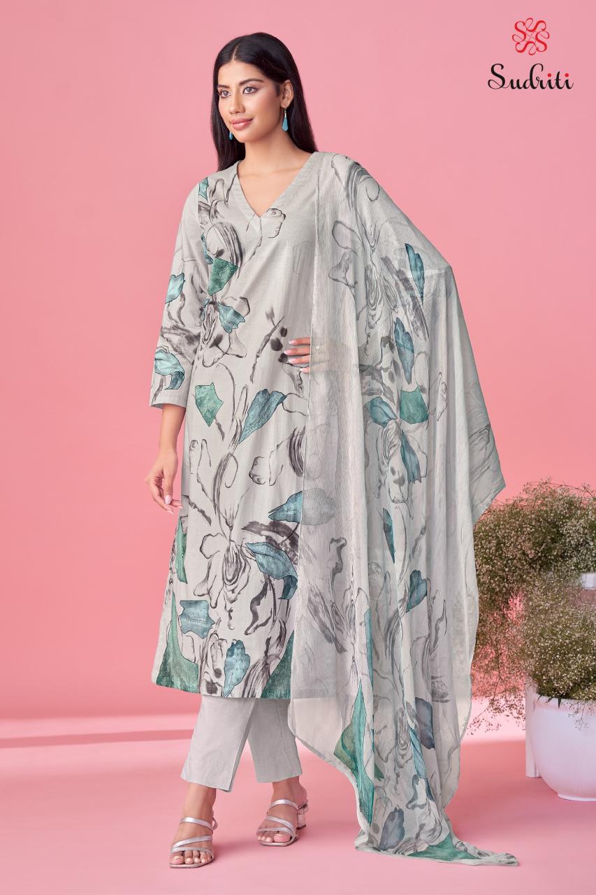Sudriti Shugam Catalog wholesale unstitched salwar kameez suppliers