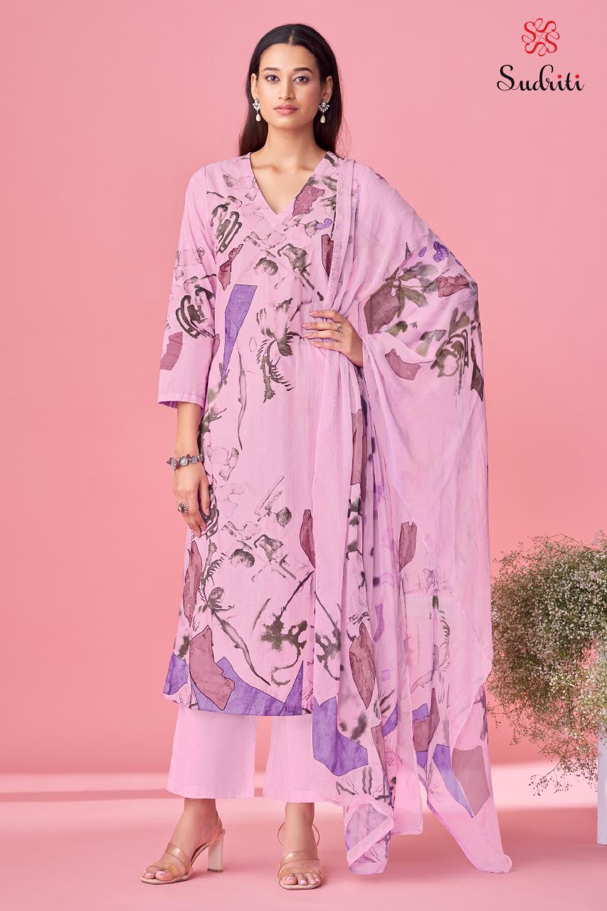 Sudriti Shugam Catalog wholesale unstitched salwar kameez suppliers