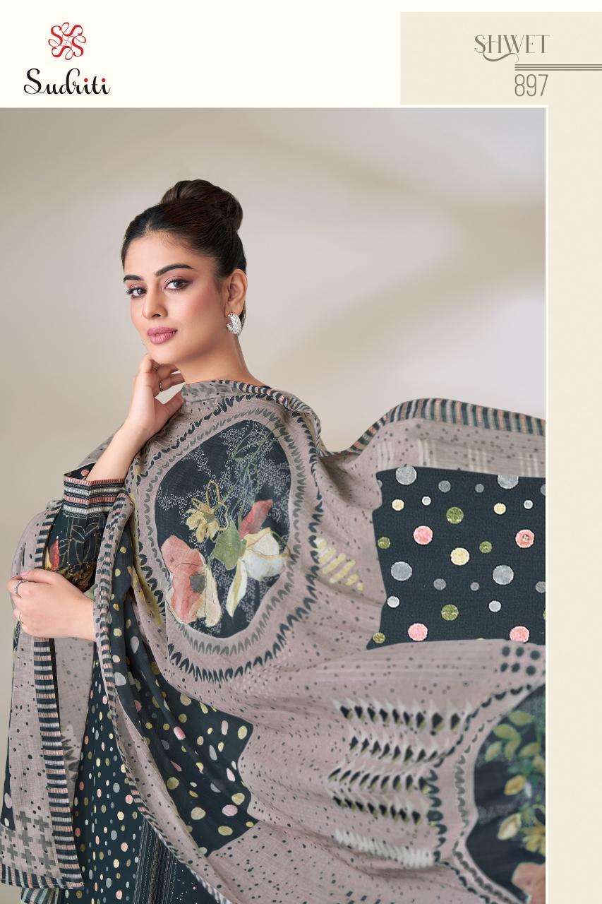 Sudriti Shwet Catalog daily wear salwar kameez wholesale 