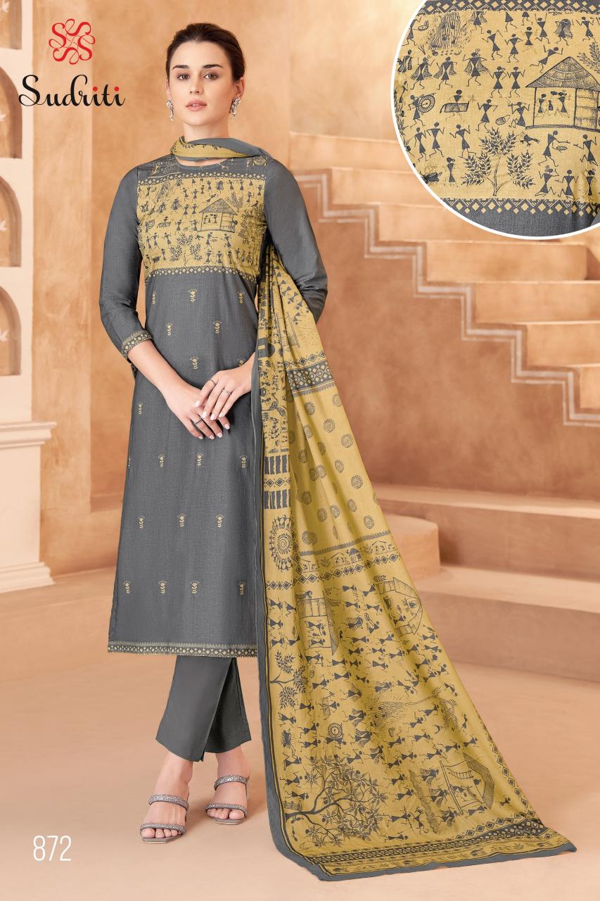 Sudriti Trible Thread Catalog designer salwar kameez wholesale in mumbai