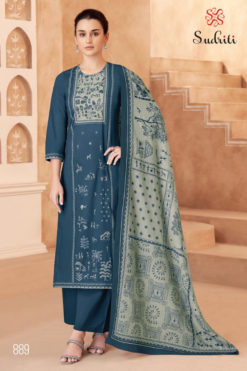 Sudriti Trible Thread Catalog designer salwar kameez wholesale in mumbai