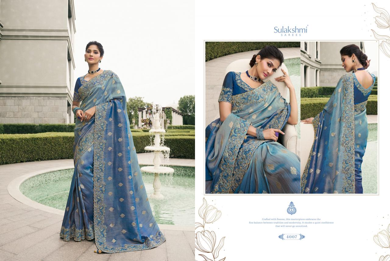 Sulakhmi Birdal Heritage catalog surat saree centre wholesale