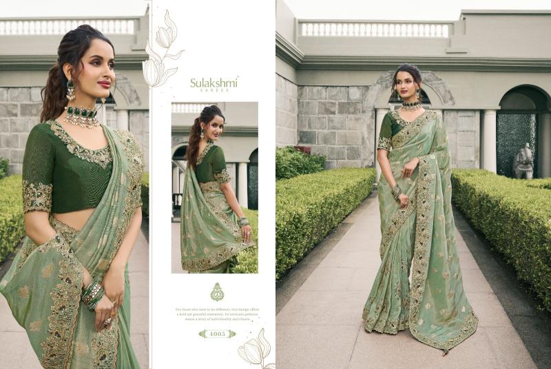 Sulakhmi Birdal Heritage catalog surat saree centre wholesale