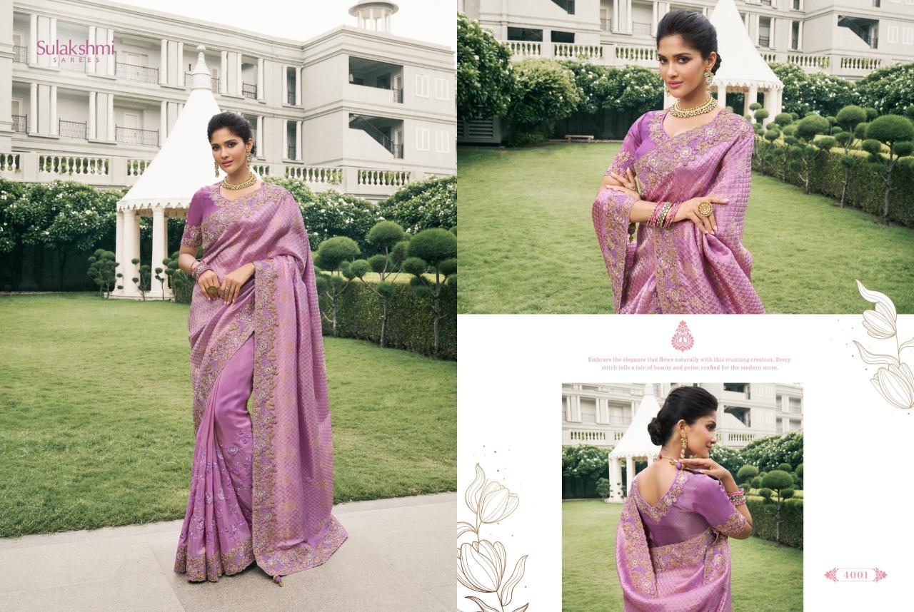 Sulakhmi Birdal Heritage catalog surat saree centre wholesale