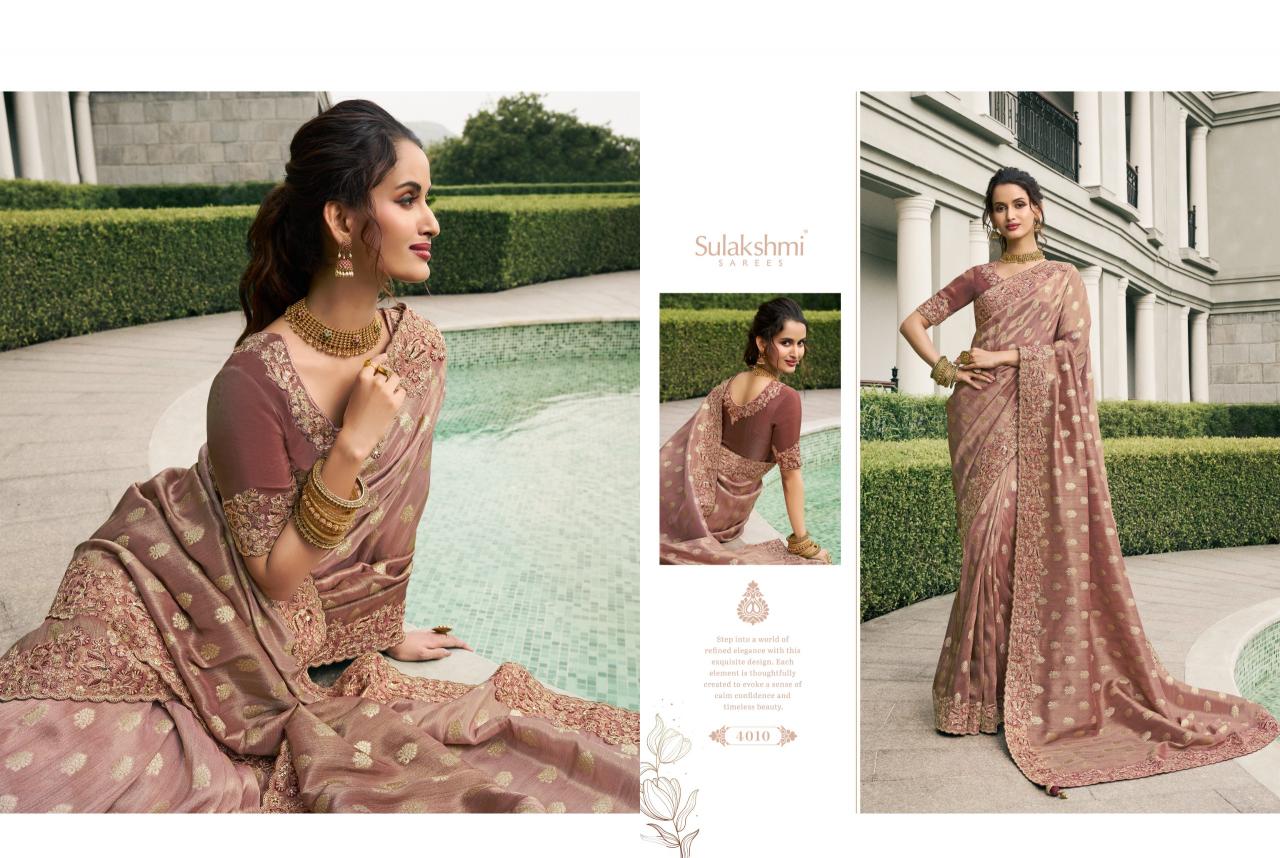 Sulakhmi Birdal Heritage catalog surat saree centre wholesale
