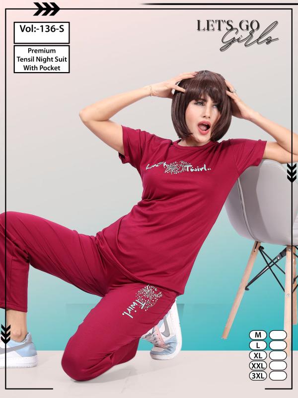 Summer Special COORD SET VOL.JC 136 S Catalog night dress wholesale