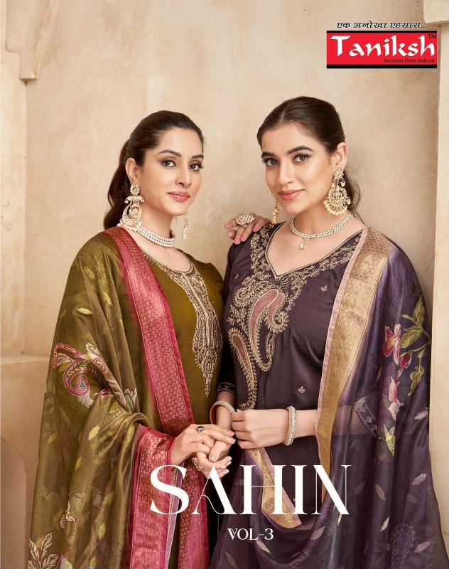 Taniksh Sahin vol 3 catalog indian kurtis wholesale in malaysia 