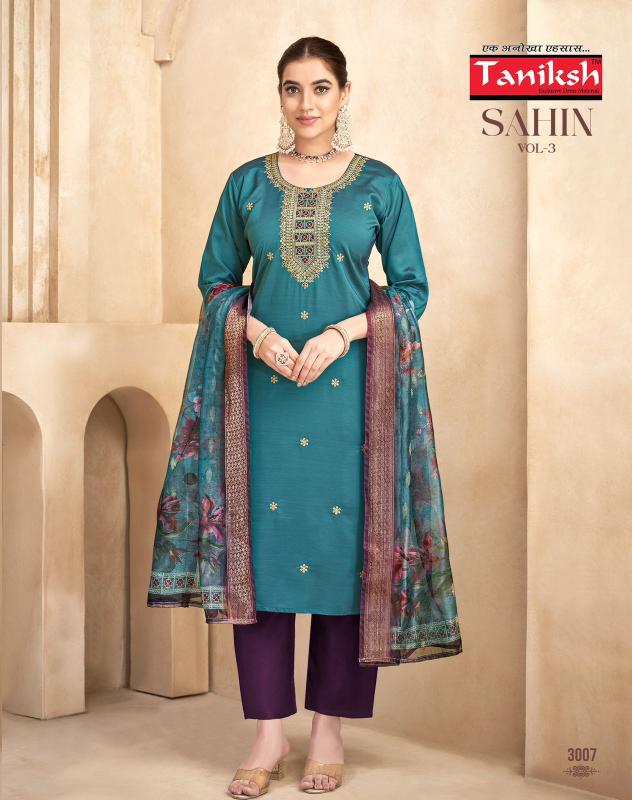 Taniksh Sahin vol 3 catalog indian kurtis wholesale in malaysia 