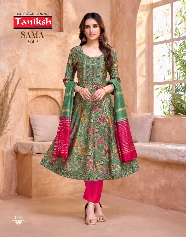 Taniksh Samma vol 2 catalog manufacture and wholesale embroidary kurtis in jaipur