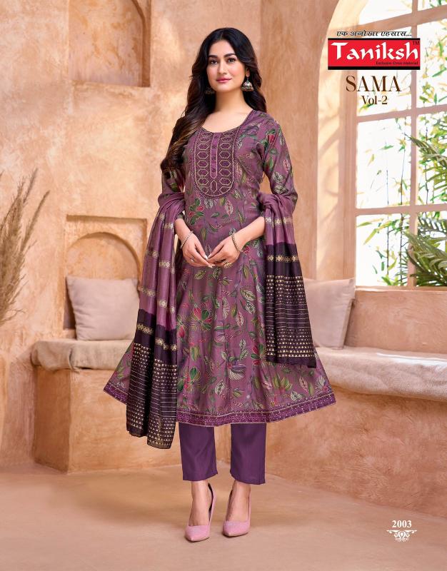 Taniksh Samma vol 2 catalog manufacture and wholesale embroidary kurtis in jaipur
