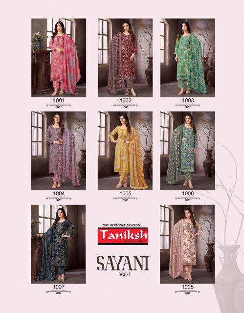 Taniksh Sayani vol 1 catalog north indian kurtis online