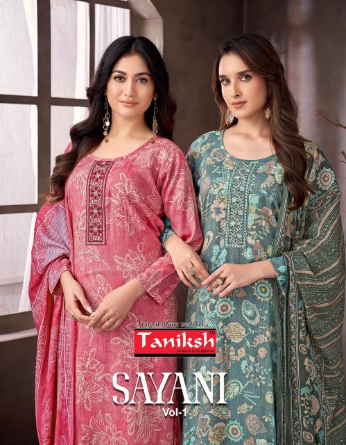 Taniksh Sayani vol 1 catalog north indian kurtis online