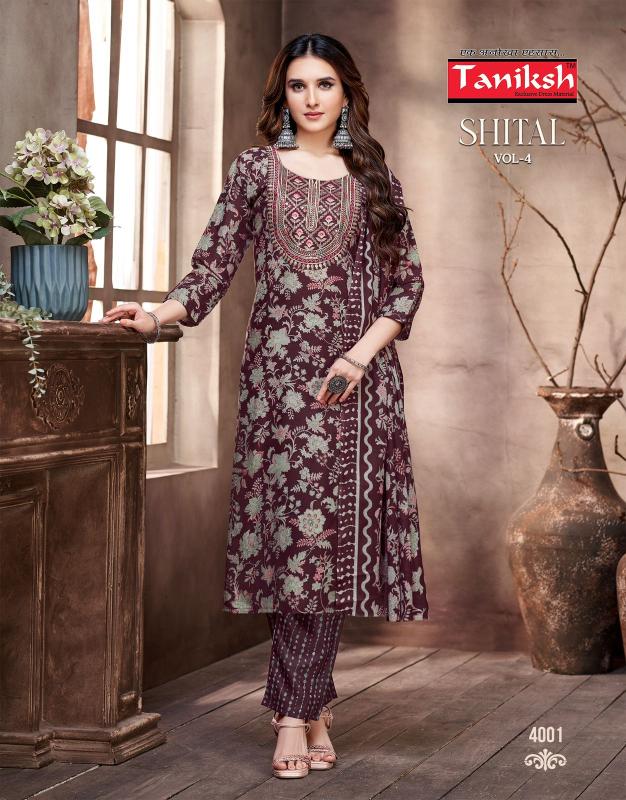 Taniksh Shital Vol 4 catalog best online kurti shopping sites in india