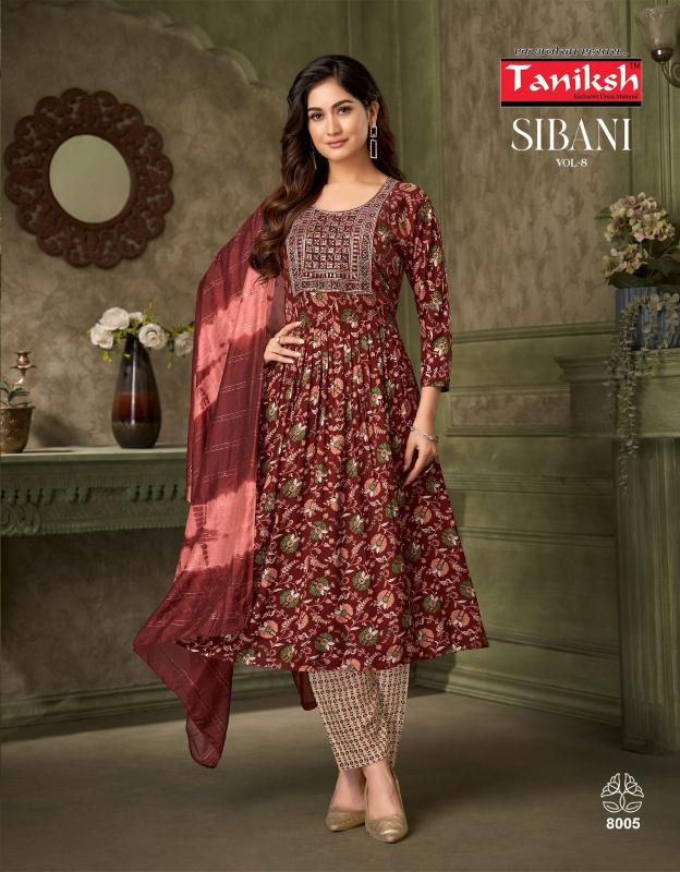 Taniksh Sibani Vol 8 catalog libas kurtis online india