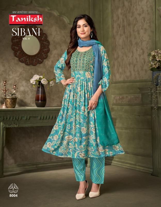 Taniksh Sibani Vol 8 catalog libas kurtis online india