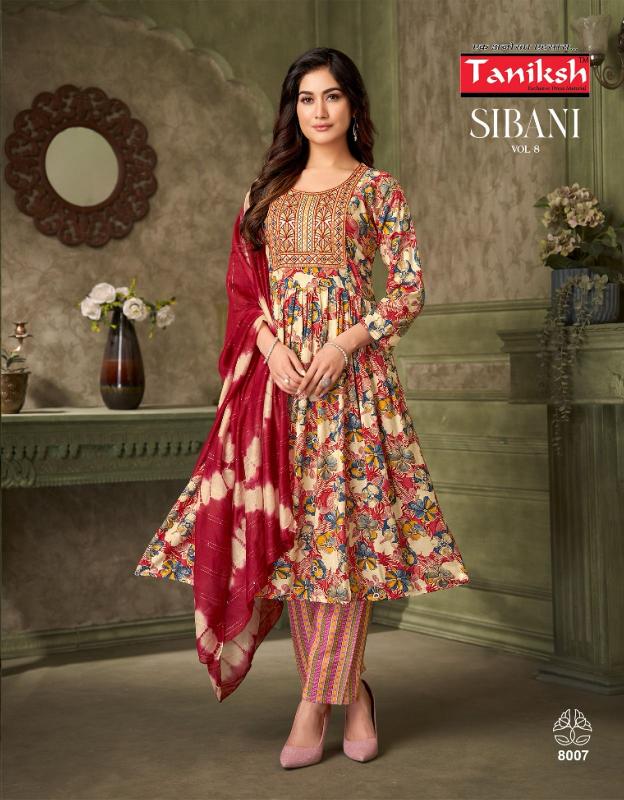 Taniksh Sibani Vol 8 catalog libas kurtis online india