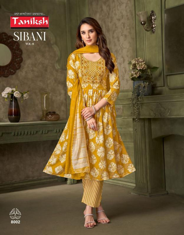 Taniksh Sibani Vol 8 catalog libas kurtis online india