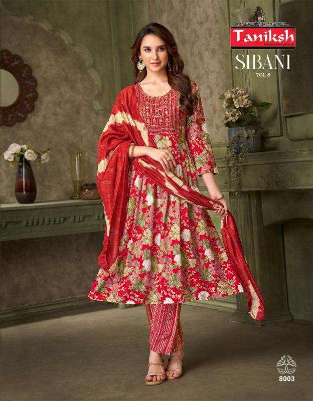 Taniksh Sibani Vol 8 catalog libas kurtis online india