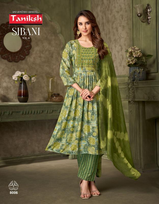 Taniksh Sibani Vol 8 catalog libas kurtis online india