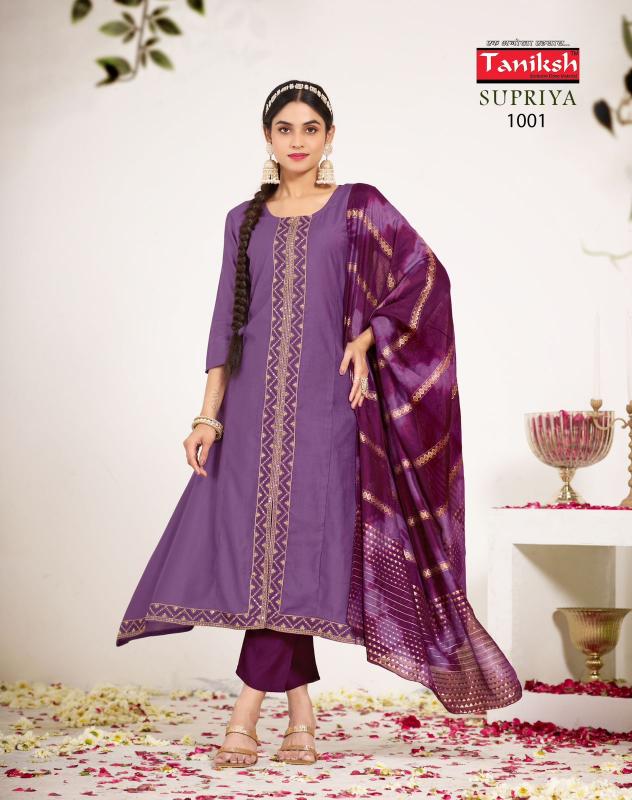 Taniksh Supriya vol 1 catalog indian ethnic kurtis designs