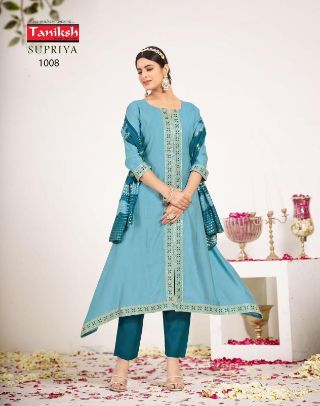 Taniksh Supriya vol 1 catalog indian ethnic kurtis designs