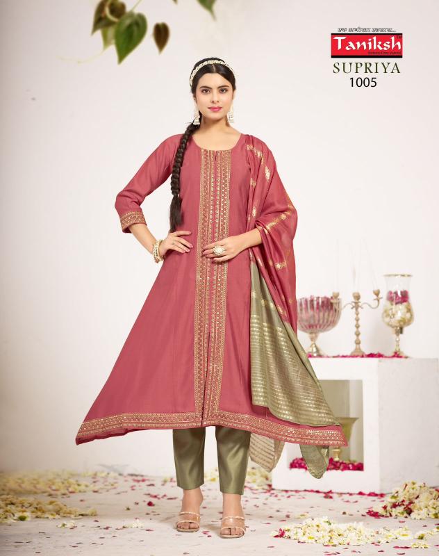 Taniksh Supriya vol 1 catalog indian ethnic kurtis designs