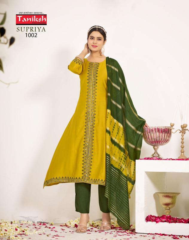 Taniksh Supriya vol 1 catalog indian ethnic kurtis designs