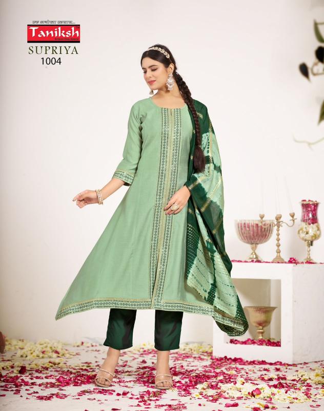 Taniksh Supriya vol 1 catalog indian ethnic kurtis designs
