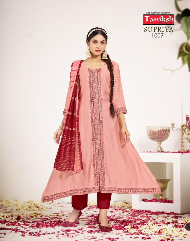 Taniksh Supriya vol 1 catalog indian ethnic kurtis designs