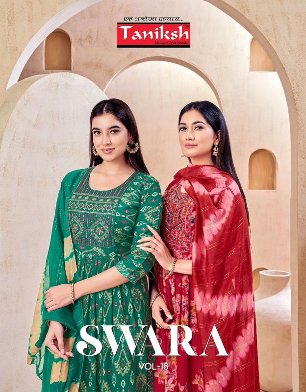 Taniksh Swara Vol 18 Catalog india kurti brand