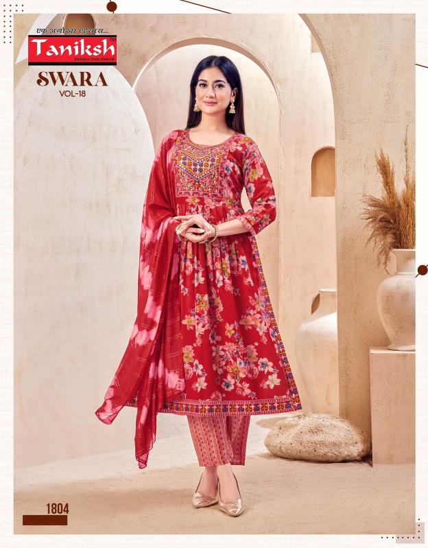 Taniksh Swara Vol 18 Catalog india kurti brand