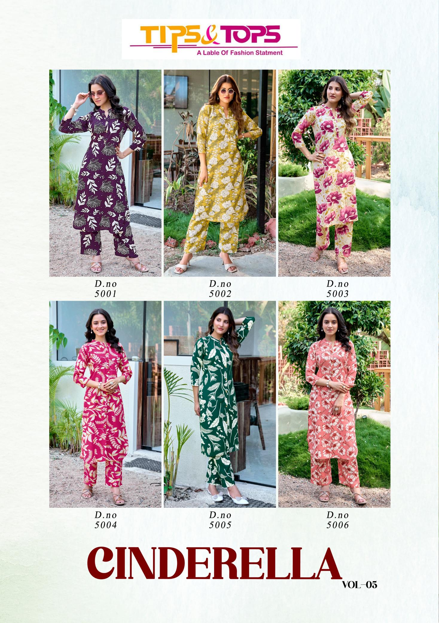 Tips & Tops Cinderella Vol 5 Catalog coord set wholesale market
