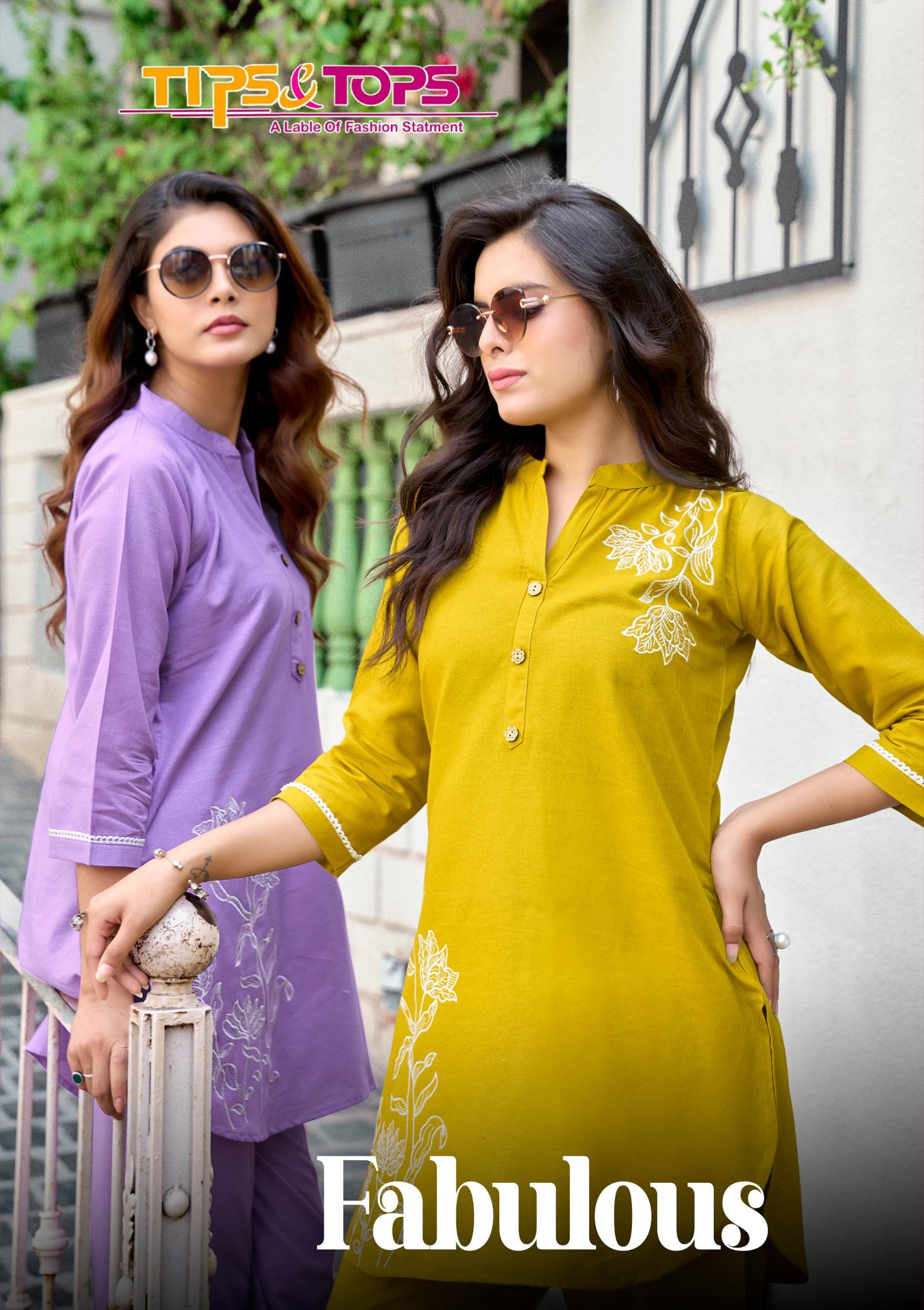 Tips & Tops Fabulous catalog Premium Cotton co ord set for women wholesale