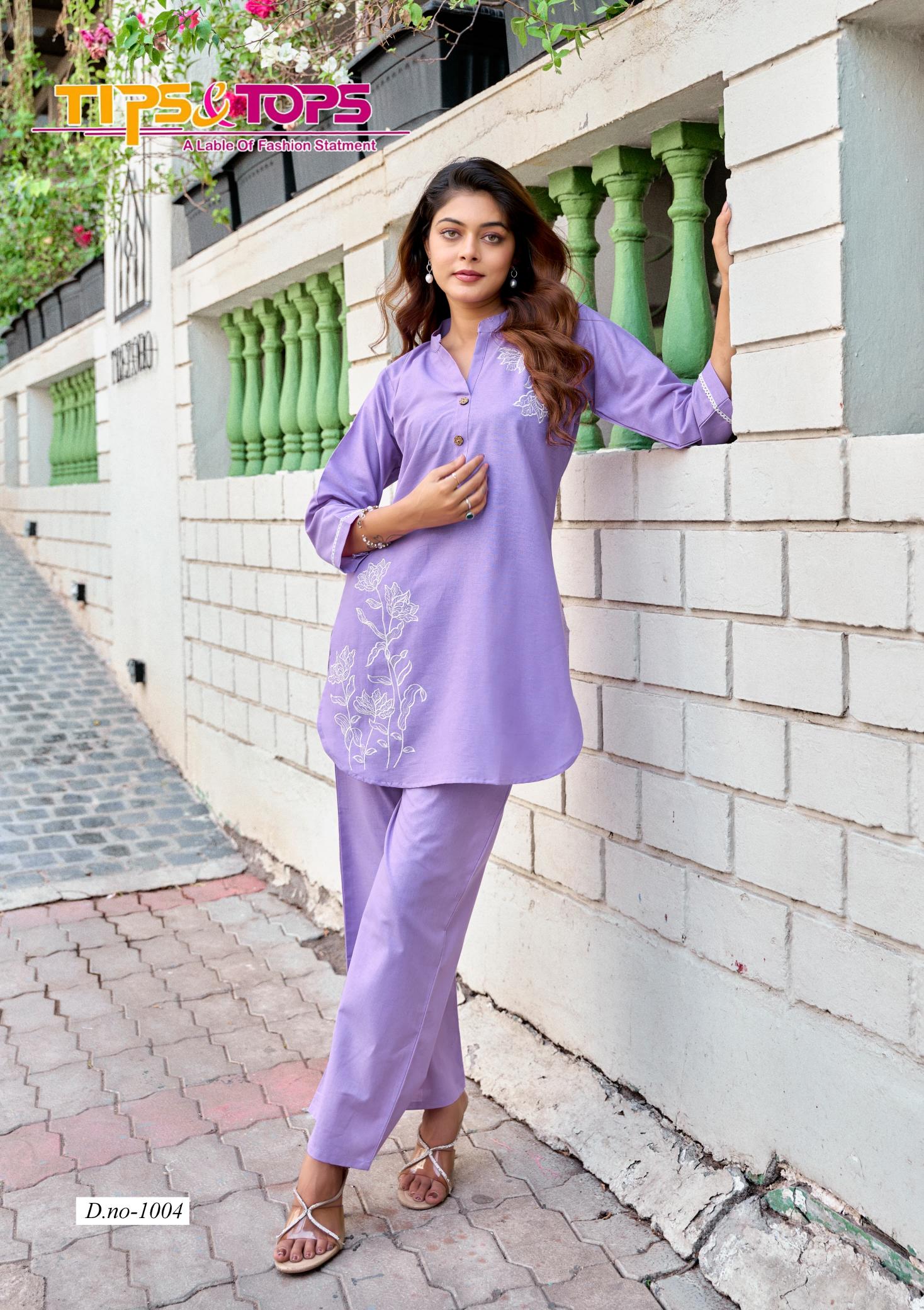 Tips & Tops Fabulous catalog Premium Cotton co ord set for women wholesale