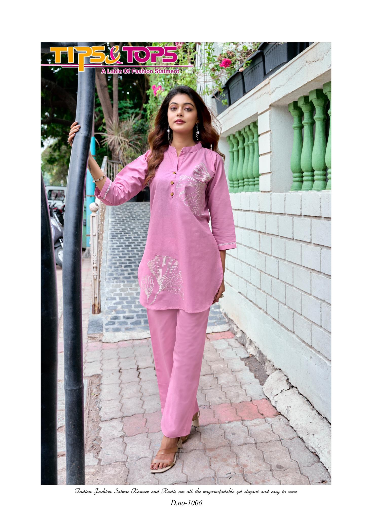 Tips & Tops Fabulous catalog Premium Cotton co ord set for women wholesale