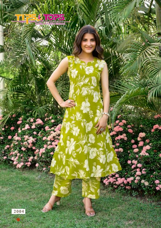 Tips & Tops Olivia Vol 2 catalog Sleeveless coord set manufacturers