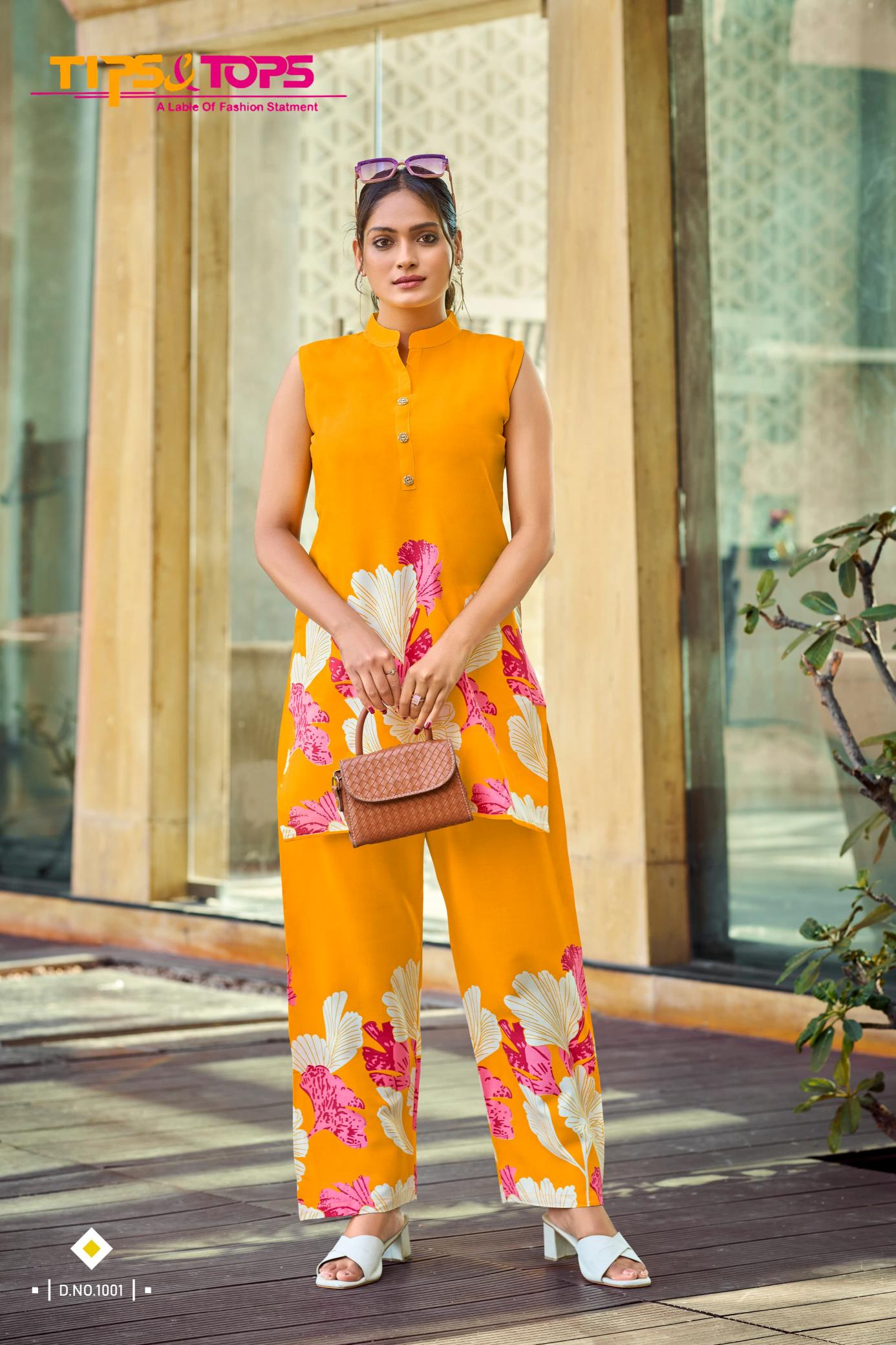Tips & Tops Summer Beauty catalog coord set wholesale in delhi