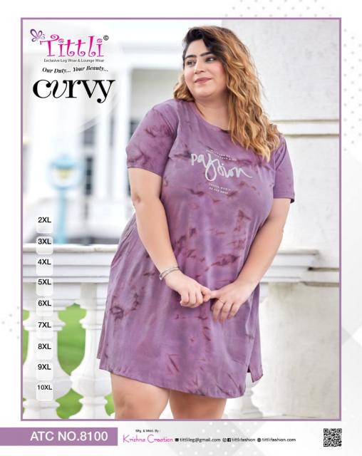 Tittli Curvy catalog plus size t shirts wholesale