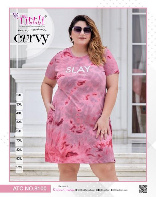Tittli Curvy catalog plus size t shirts wholesale