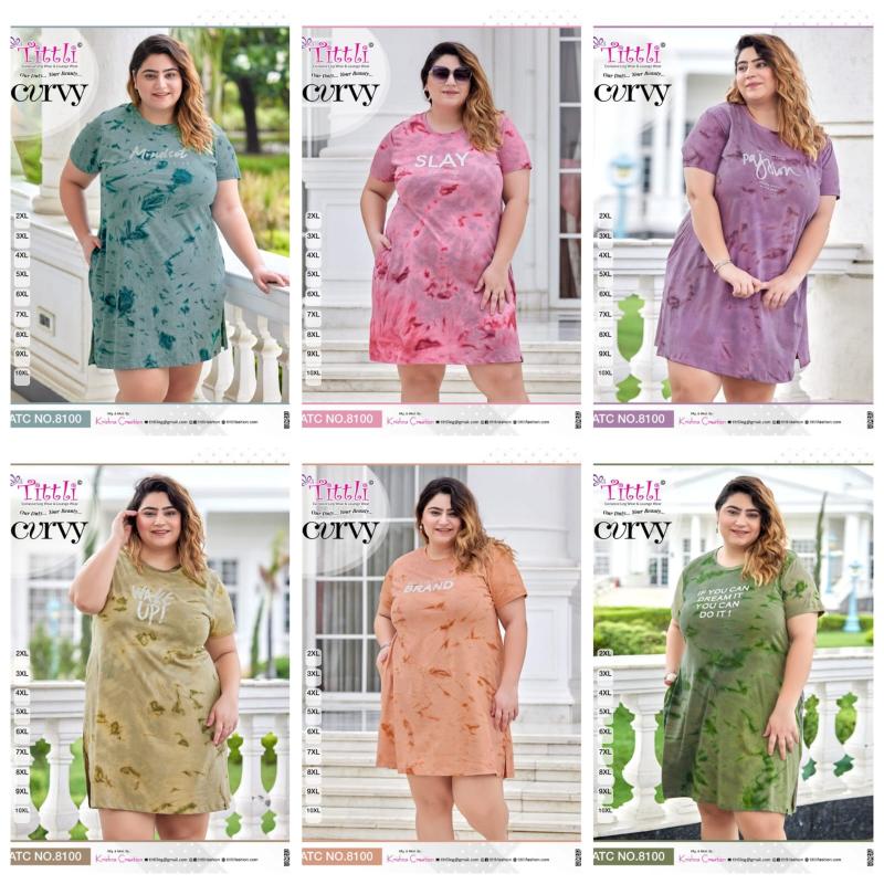 Tittli Curvy catalog plus size t shirts wholesale