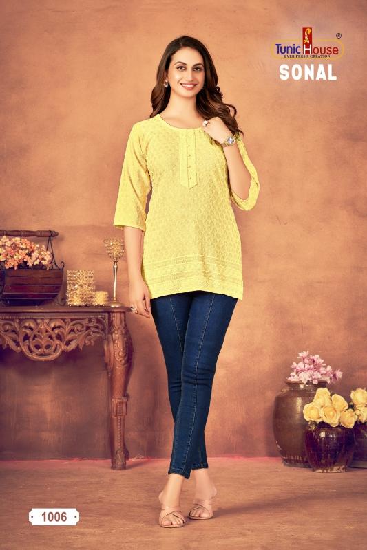 Tunic House Sonal vol 1 catalog new indian kurti tops